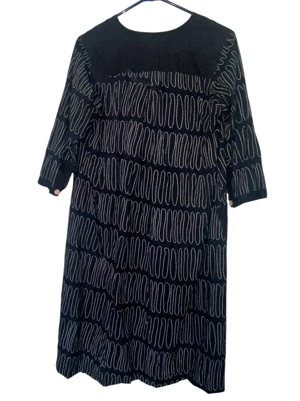 Artisan Kiki Sol cotton tunic/dress. Size medium GUC - Picture 5 of 9